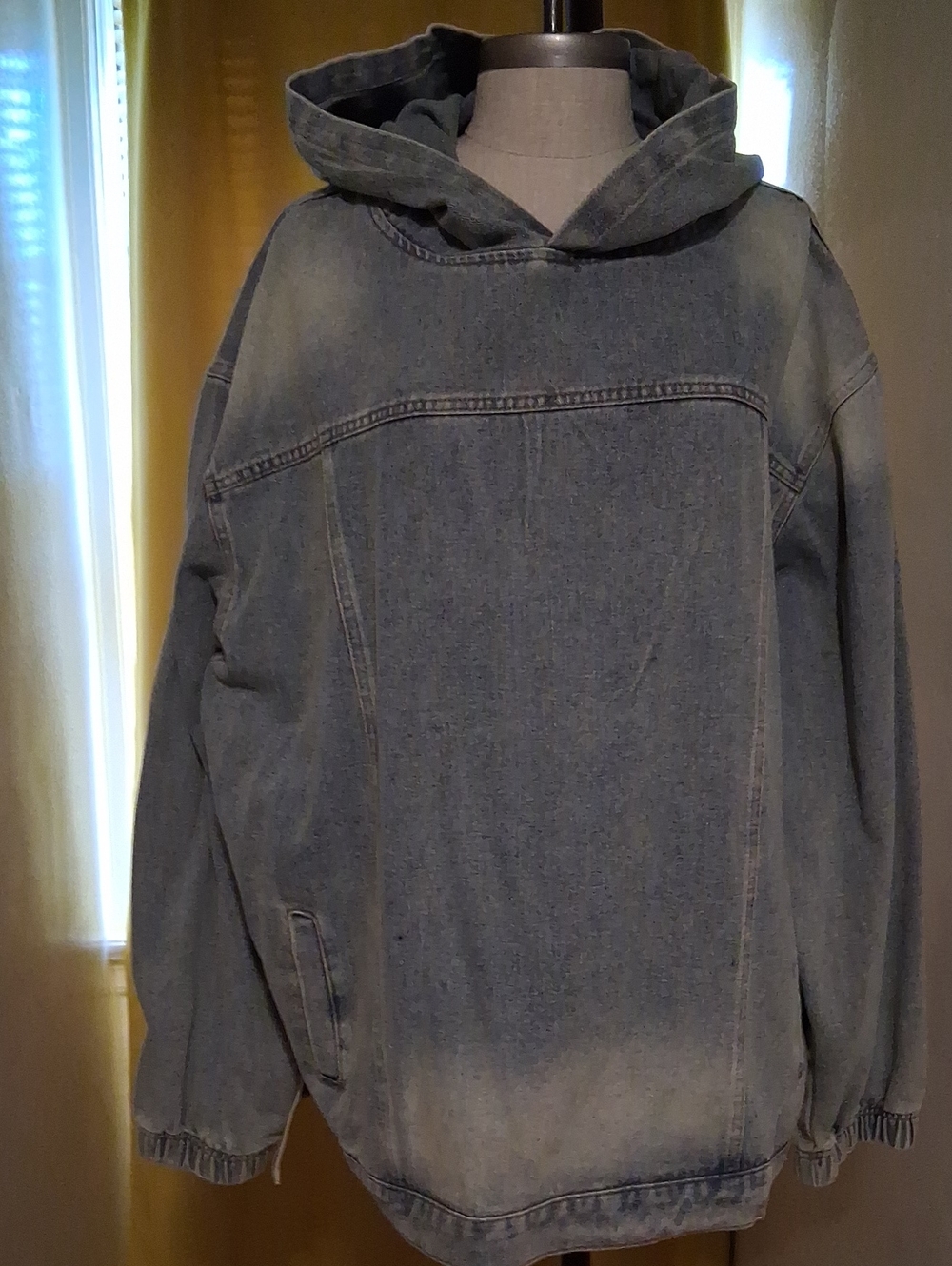 Women's Denim Hoodie